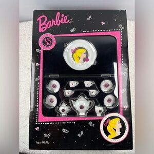 Barbie Vintage 35th Anniversary Miniature China Tea Set 1994-Still in Box